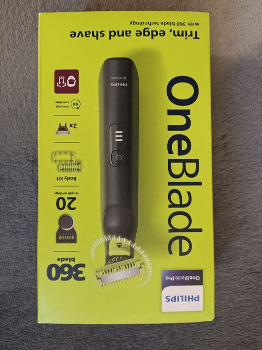 Aparat de ras Philips OneBlade PRO 360