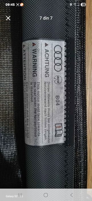 Plasa animale Audi Q5