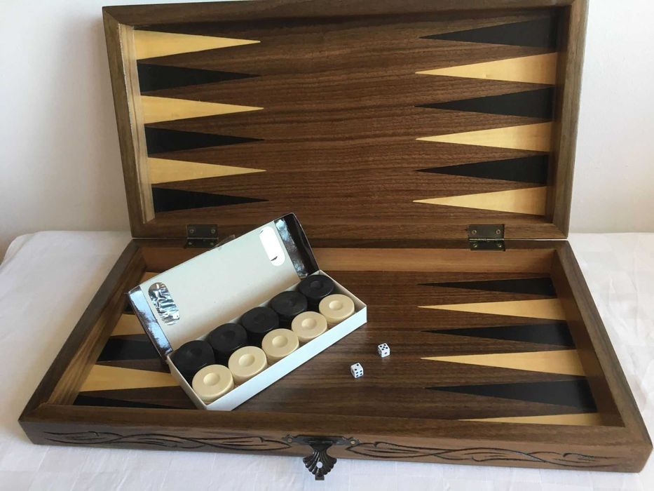 Joc Table Lemn Masiv NUC SCULPTATE (joc de Table). SIGILAT!