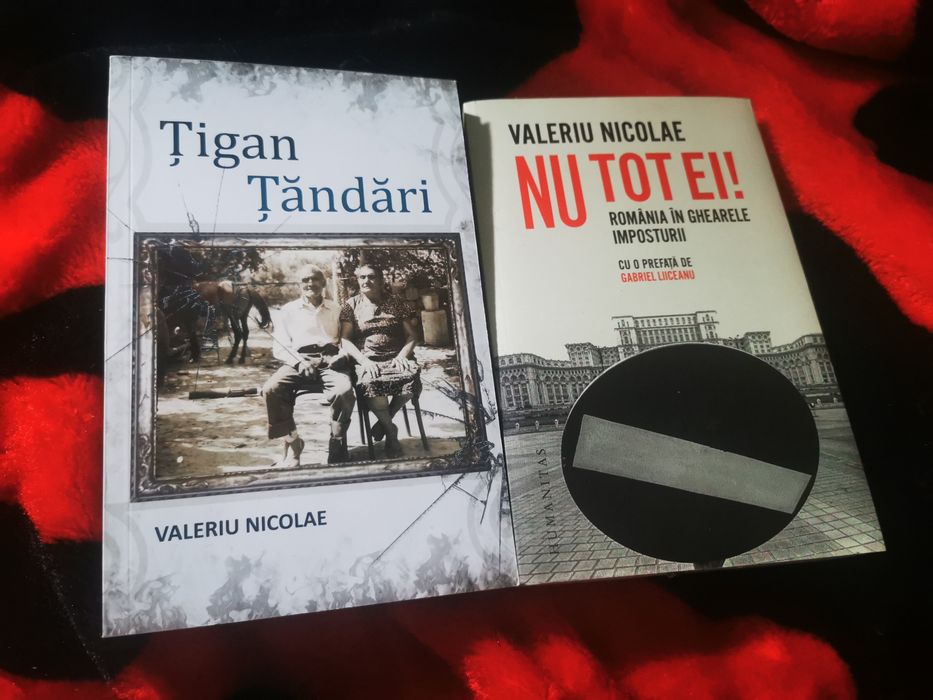 set carti Nu tot ei + Tiga-n Țăndări, Valeriu Nicolae nouă, impecabila