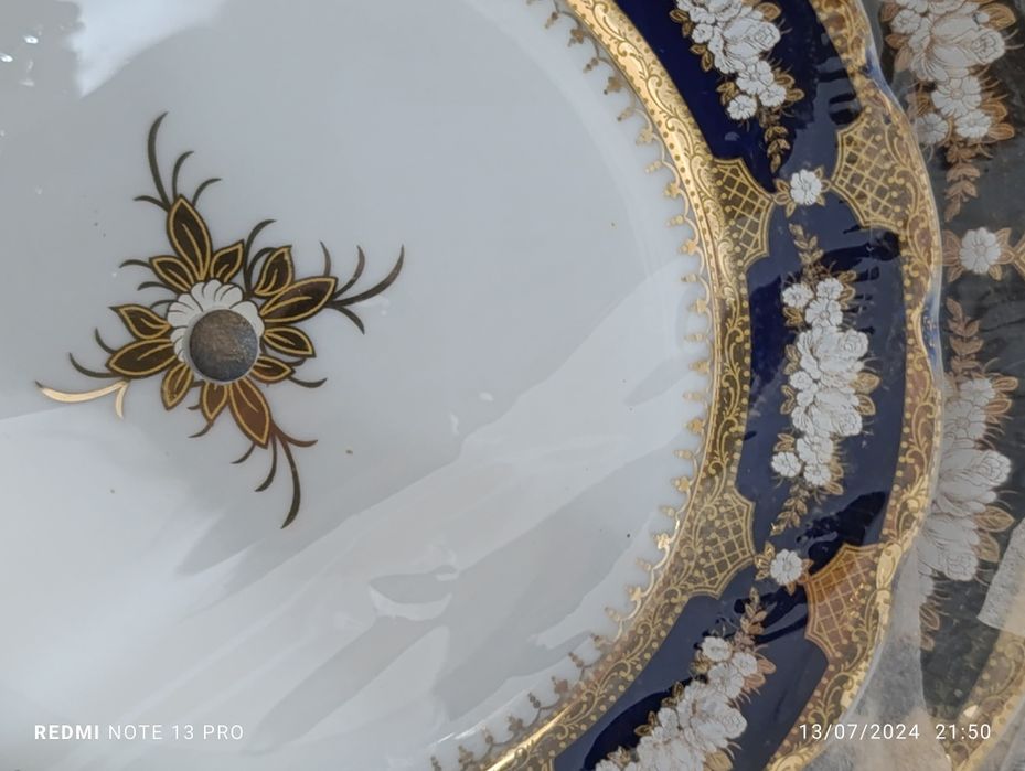 Подставка сервировочная 3-х ярусная Чехия, Этажерка тарелка  посуда