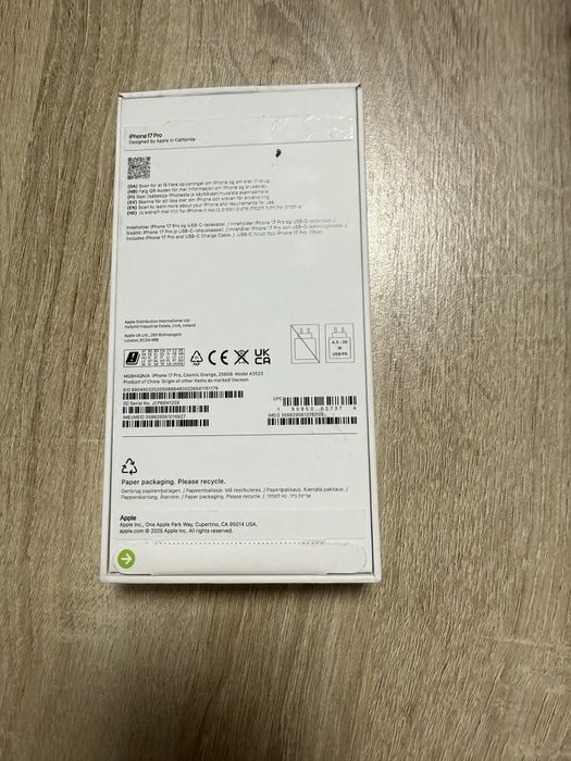 Iphone 17 Pro 256Gb Sigilat de vanzare