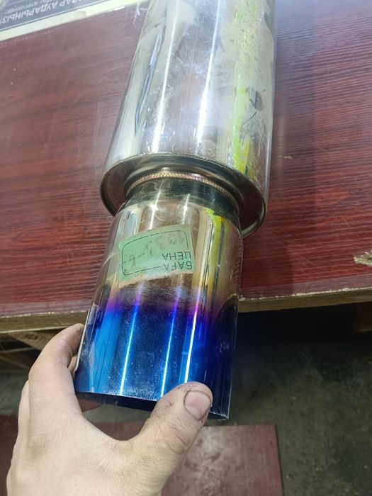 HKS прямоток, глушитель