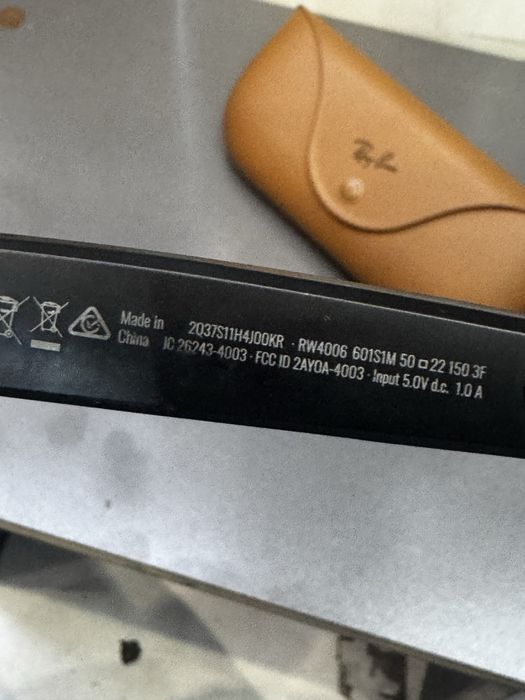 Ray Ban Meta Gen1 Hamilion