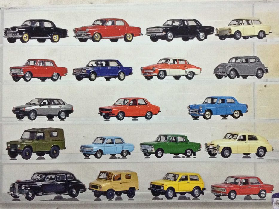 Machete 1:43 din colectia DeAgostini Masini de Legenda