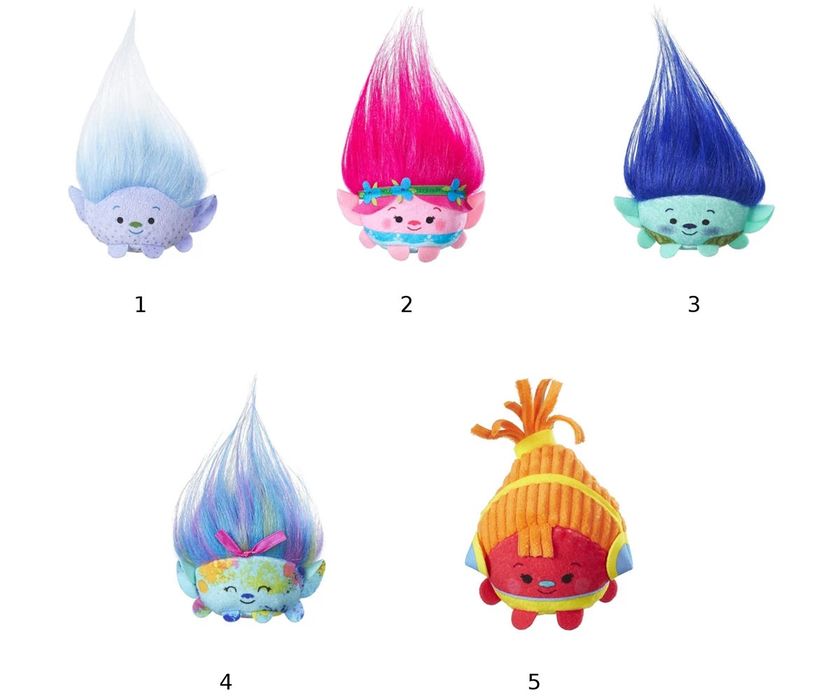 Тролове - Мини плюшена играчка