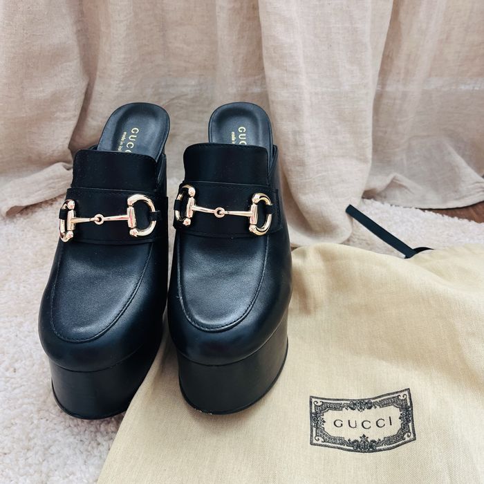 Gucci черни токчета