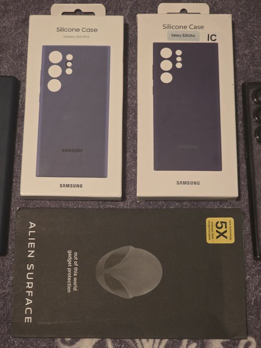 Vand huse, carcase originale si folii Samsung S24 Ultra