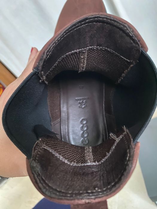 Боти ECCO 41 ботуши кафяви обувки