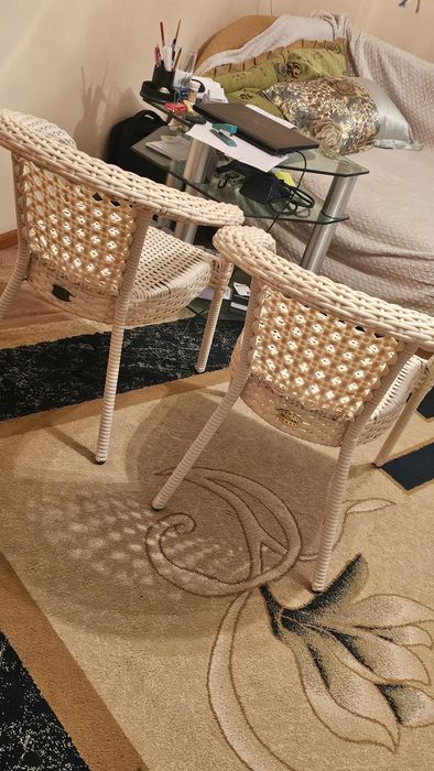 Ротанговые стулья в идеальном состоянии