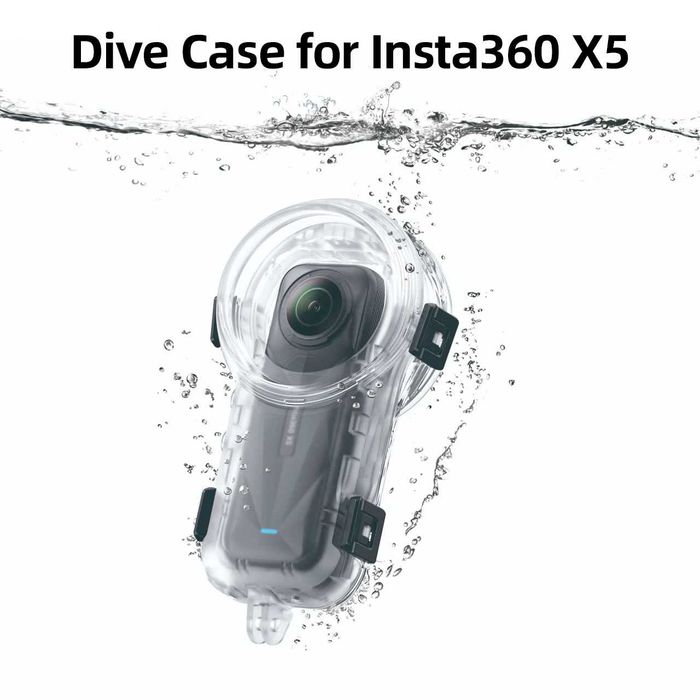 Carcasa subacvatica 50m invizibila camera de actiune Insta360 X5