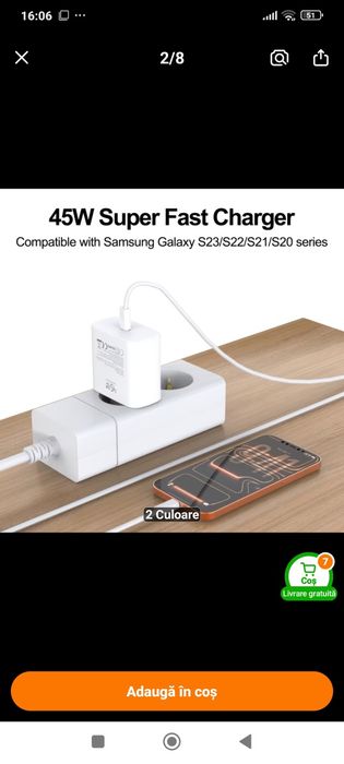 Încărcătoare rapide (Fast Charger) pentru  telefoane iPhone