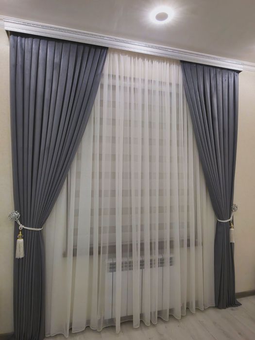 Парда тикиш хизмати метри 25..000 сумдан