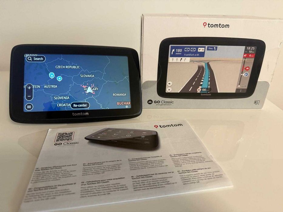 Tomtom Go Classic 2nd Gen, 6”, 32 Gb, Bluetooth/Wi-Fi, Fullbox