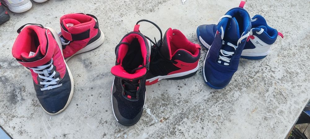 Lot de ghete adidasi baschet basket decathlon marime 37 - 38