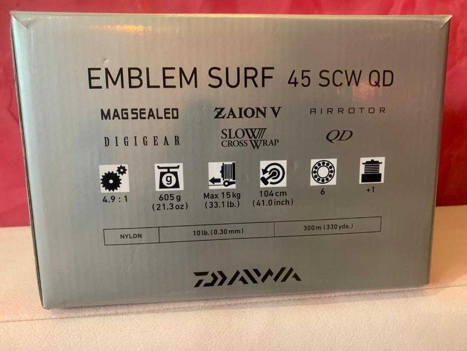 mulineta Daiwa  Emblem Surf 45 SCW  QD NOUA!!!