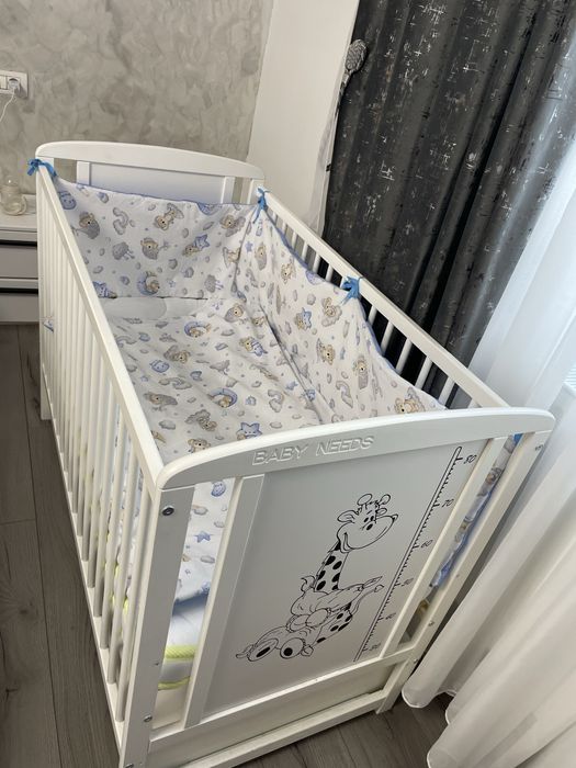 Pătuț bebeluși cu sertar