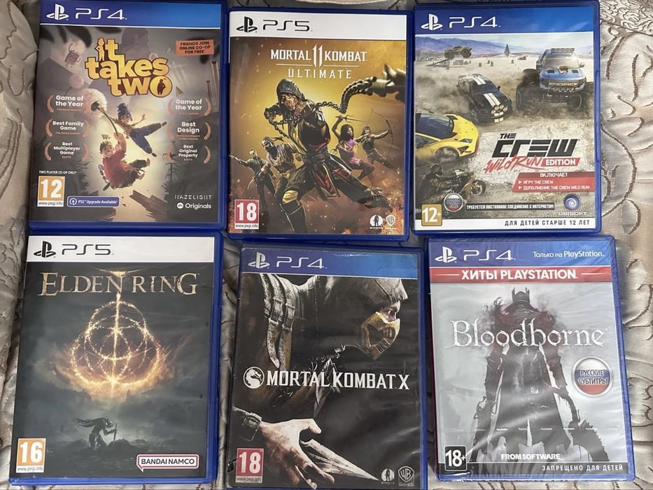 PS5+2 джостика+54 диска Обмен на Айфон