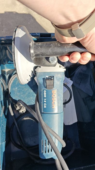 Bosch GBR 14 CA Șlefuitor de  beton 1400w impecabil la Valiza