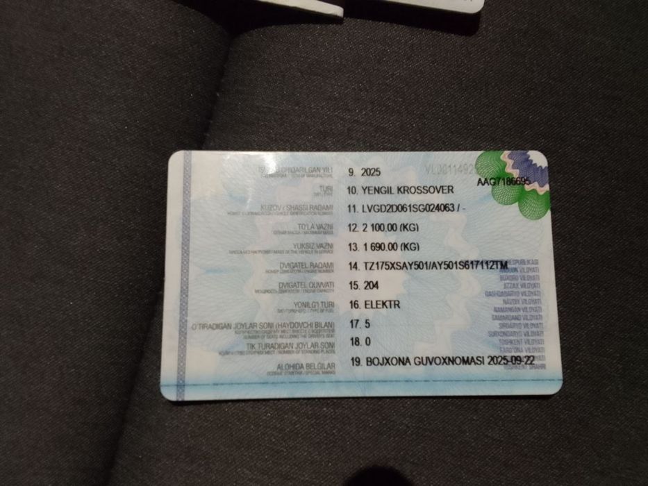 Toyota BZ 3 X. Holati ideal