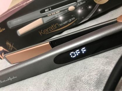 Преса за изправяне на коса Keratin for satin gloss