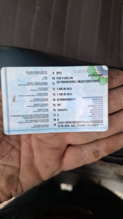 Gazell sotiladi yuk furgon