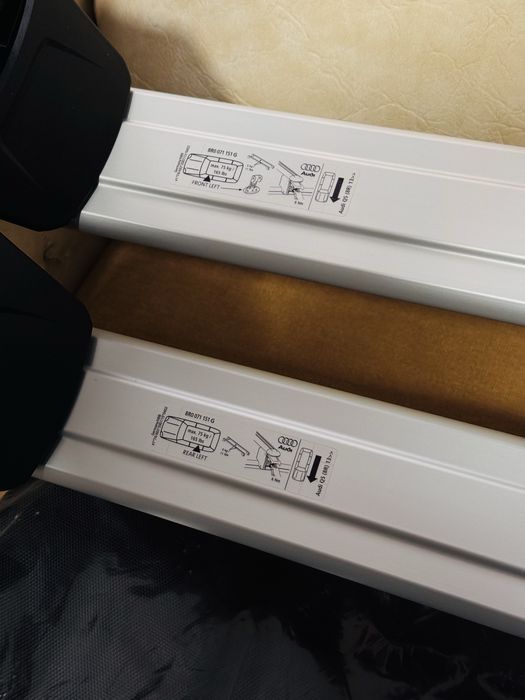 Bări NOI Transversale originale AUDI Q5,kit complet, 2009-2016-2026