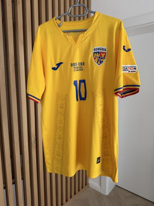 Tricou oficial de joc ROu-UKR euro 2024
