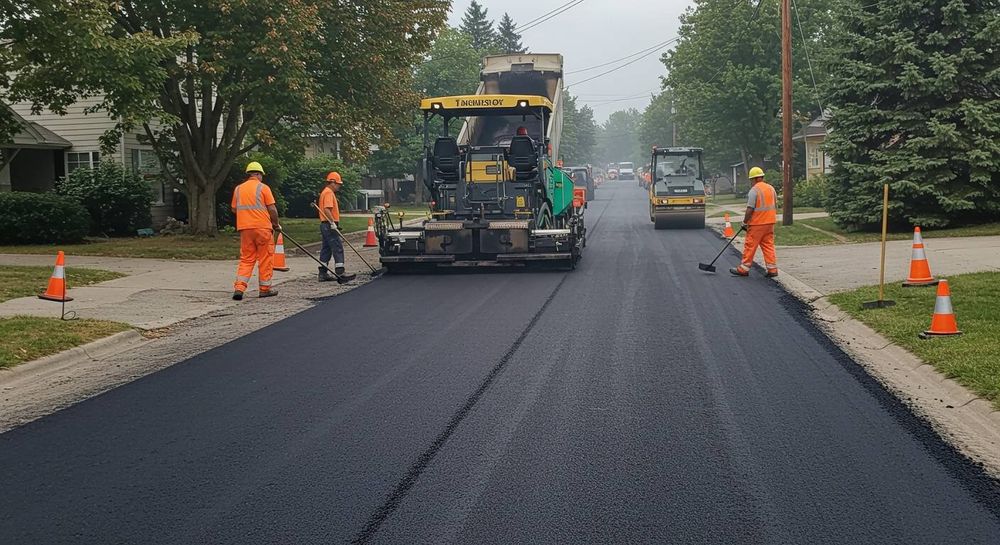 Асфальтирование Асфальт