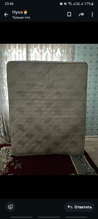 Есть матрас б/у и есть каркас основа под матрас