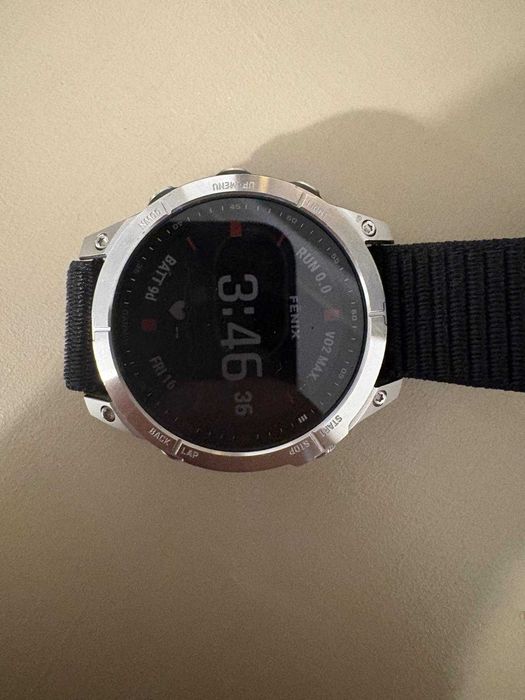 Garmin Fenix 7, 47 mm – stare impecabilă, 3 curele + încărcător original