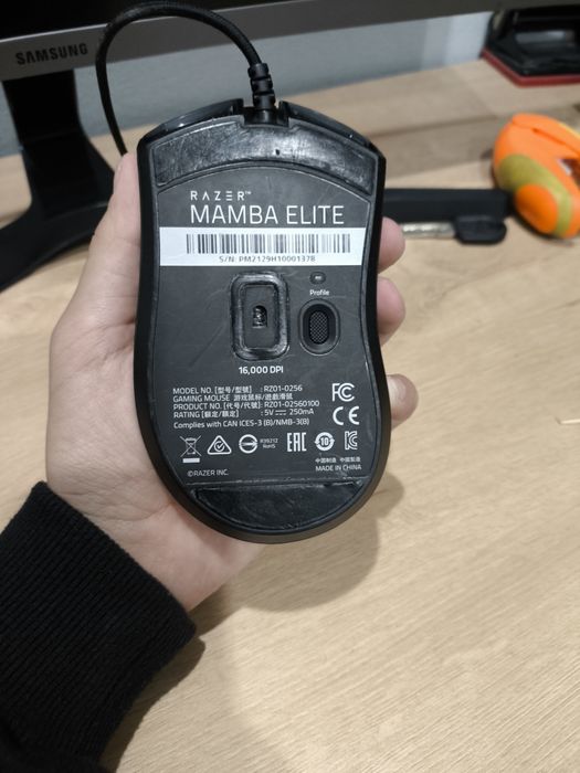 Мышка razer Mamba elite