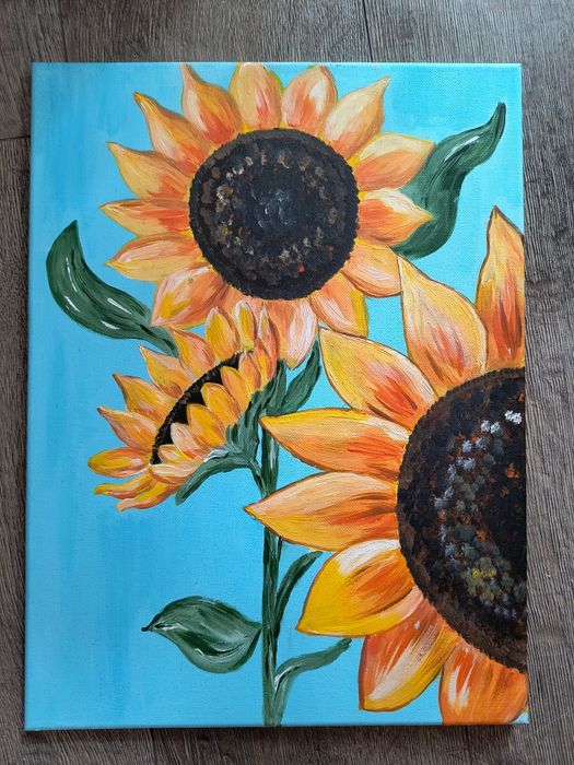 Ръчно рисувани акрилни картини