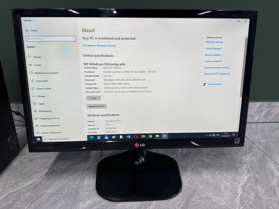 Grafik dizayn, Arxitektura,Interyer loyihalariga moslashgan kompyuter