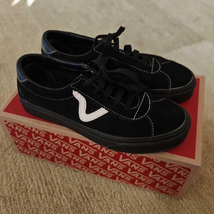 унисекс маратонки кецове Vans Sport, велур (размер 38 / стелка 24см)