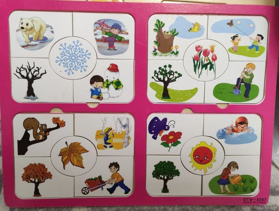 Деревянные развивашки игрушки