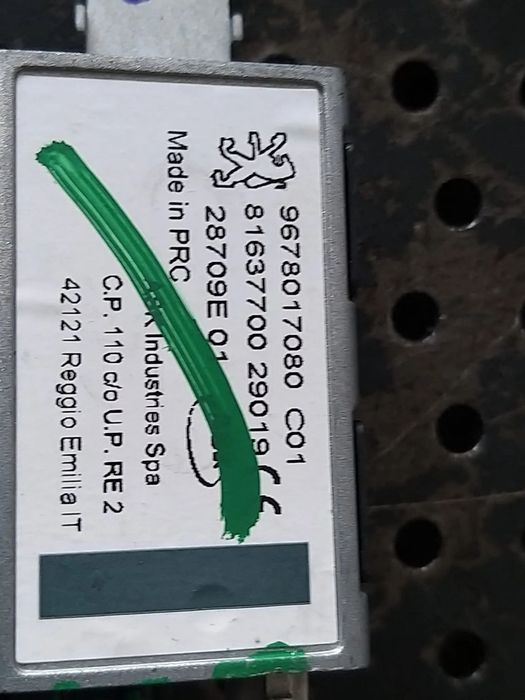 Amplificator antena peugeot 5008 2 9678017080 81637700