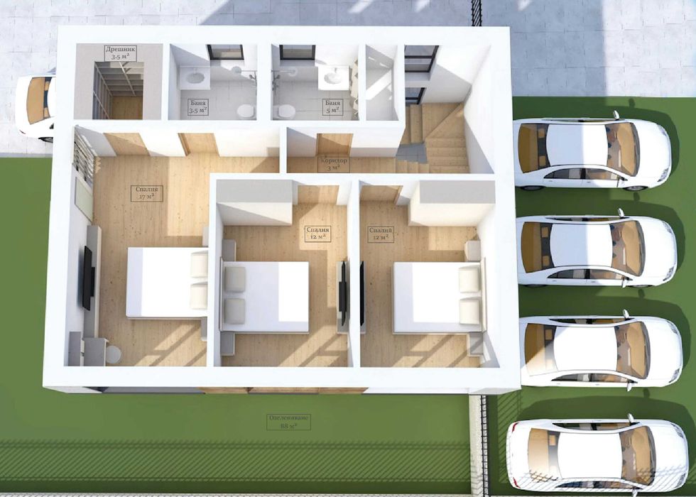 Продава се Къща в Благоевград, Баларбаши - 141 кв.м за 1525 €/кв.м - Снимка #5