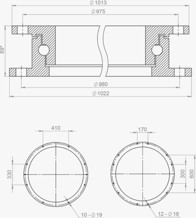 Круг поворотный.