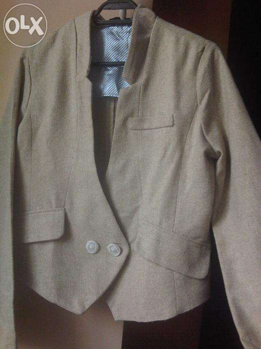 sacou crem marimea m-l