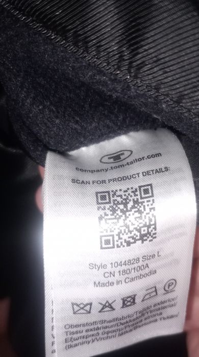 Vand palton tom tailor