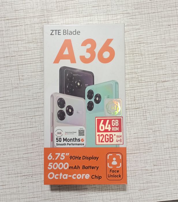 Продам ZTE A36 blade