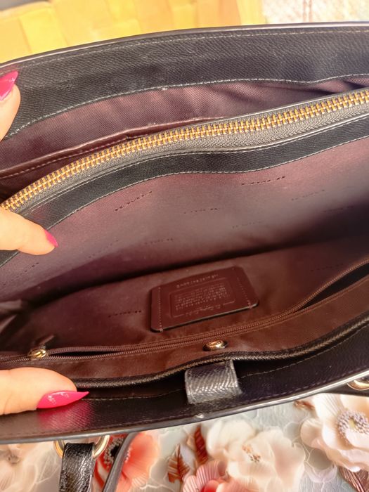 Geanta Coach Crossgrain Leather Folio Tote 78246