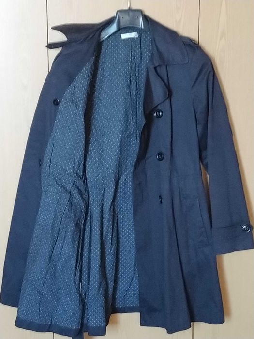 Черен тренчкот размер М-Л