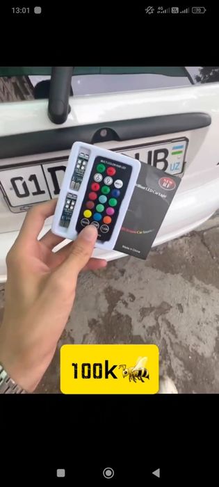 LED   chiroqlar uchun lampalar to'plami Т10, 2 dona

 LED RG