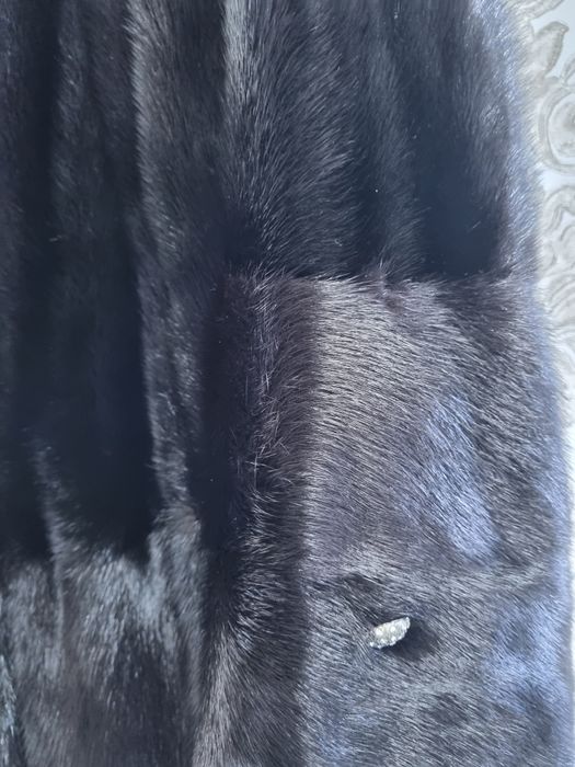 Норковая шуба в хорошем состоянии