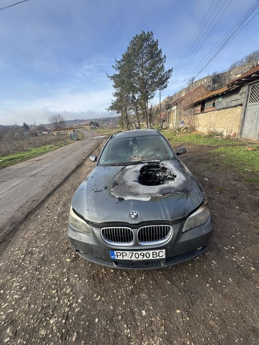 Бмв 525 177кс запалил се е стартера