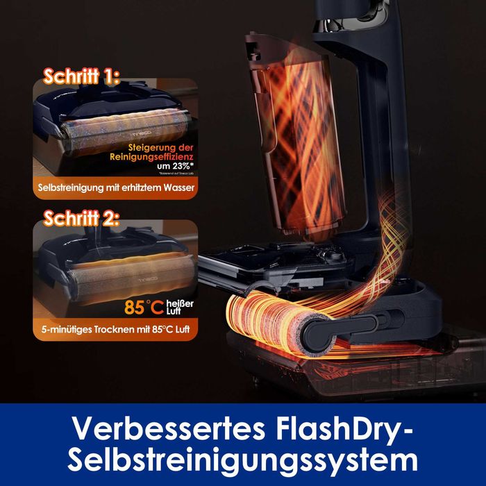 Прахосмукачка  мокро/сухо  Floor One S7 Stretch, сушене с горещ въздух