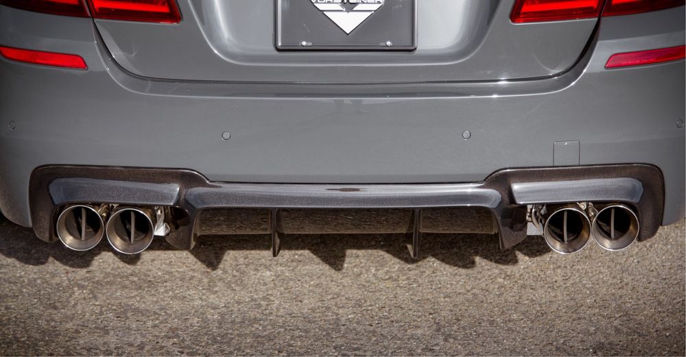 Difuzor evacuare Vorsteiner Bara Spate  BMW F11 F10 M  Negru lucios