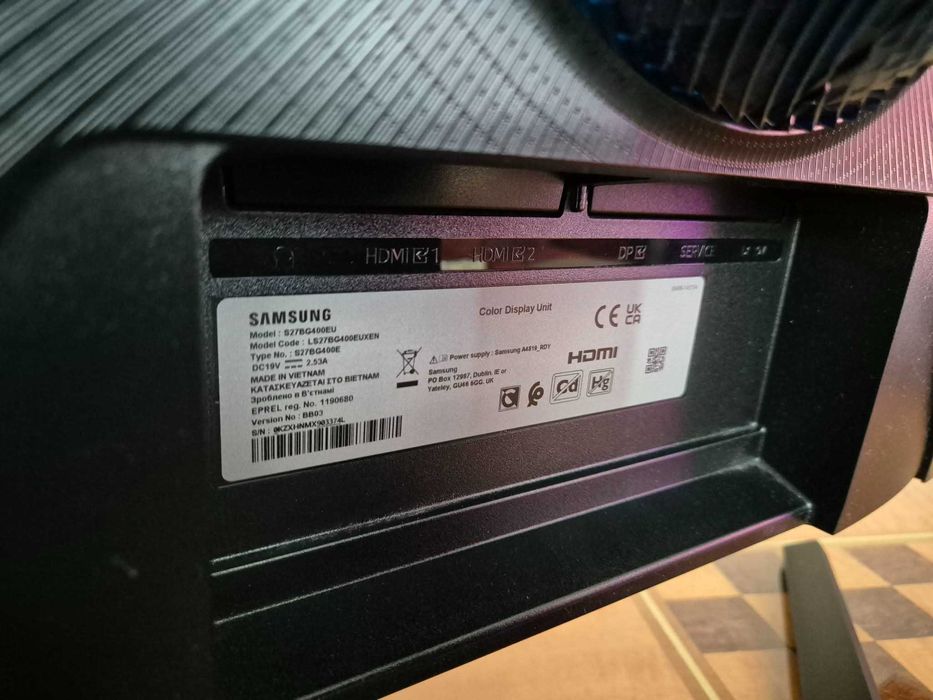 Samsung Odyssey G4 27" 240hz